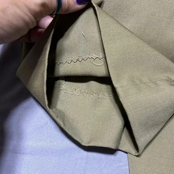 Ballin Super 120’s Wool Comfort Eze Dress Pants Tan Career Office Dress Code - Picture 12 of 12